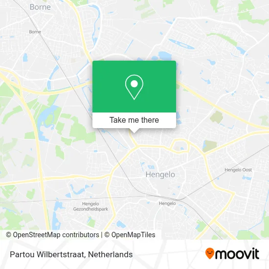Partou Wilbertstraat map