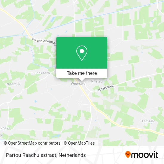 Partou Raadhuisstraat map
