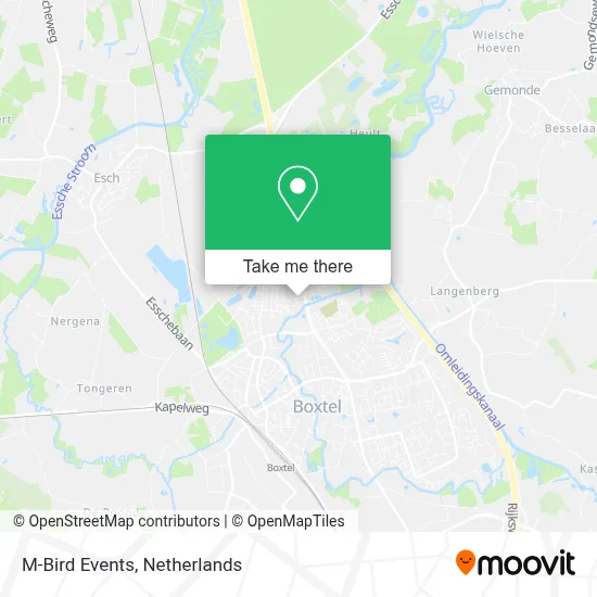 M-Bird Events map