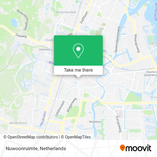 Nuwoonruimte map
