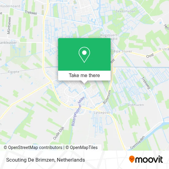 Scouting De Brimzen map