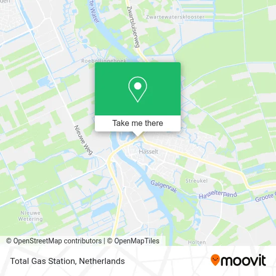 Total Tankstation map