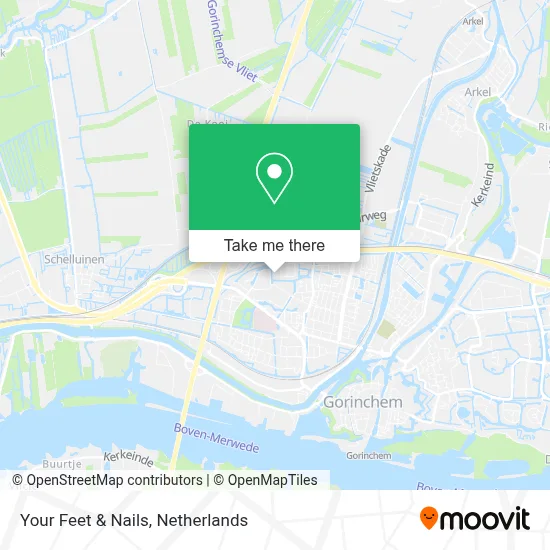 Your Feet & Nails map