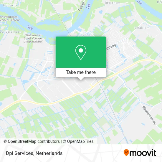 Dpi Services map