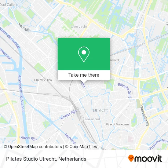 Pilates Studio Utrecht map