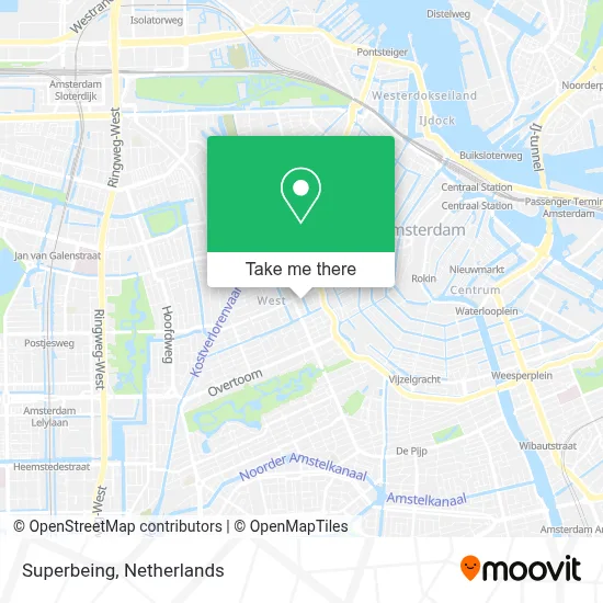 Superbeing map