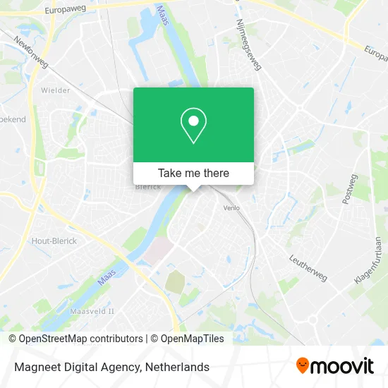 Magneet Digital Agency map