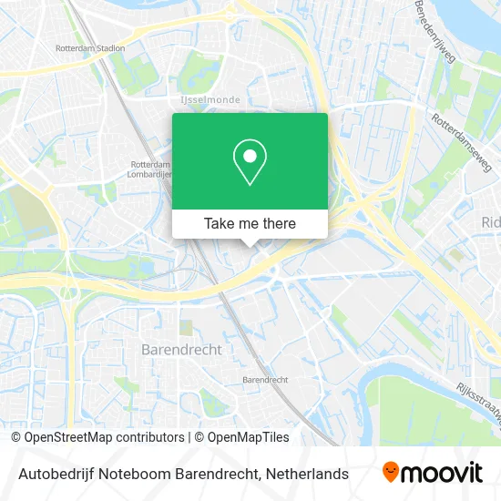 Autobedrijf Noteboom Barendrecht Karte