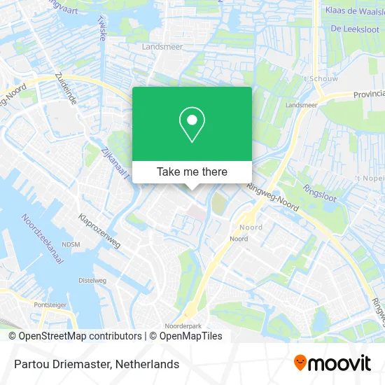 Partou Driemaster map