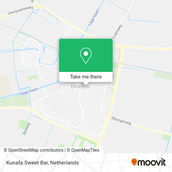 Kunafa Sweet Bar map