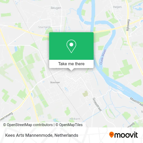Kees Arts Mannenmode map