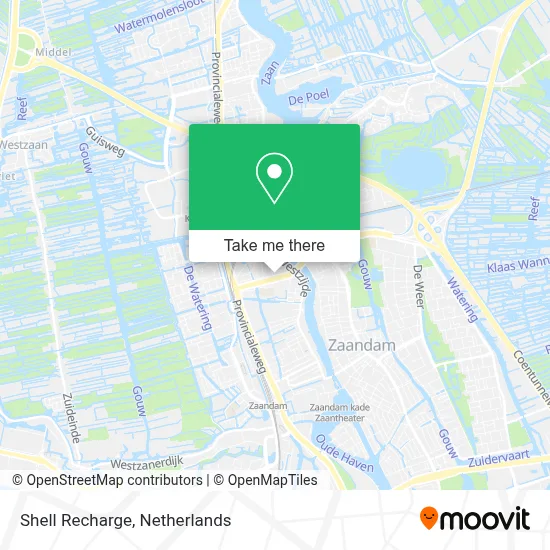 Shell Recharge map