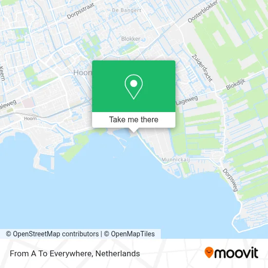 From A To Everywhere map