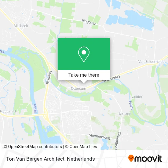 Ton Van Bergen Architect map