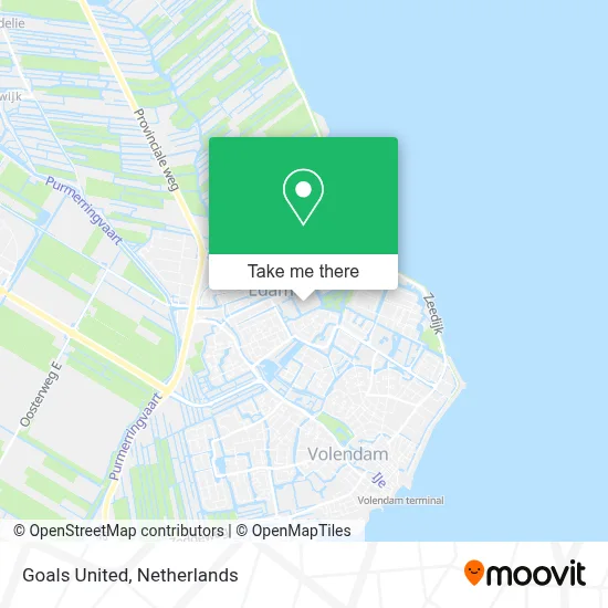 Goals United map