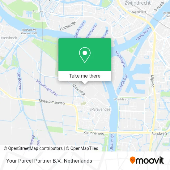 Your Parcel Partner B.V. map