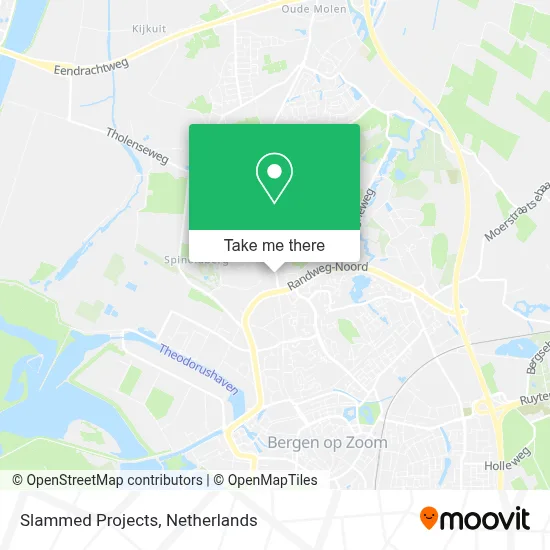 Slammed Projects map