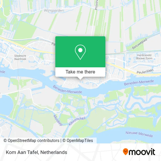 Kom Aan Tafel map