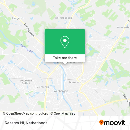 Reserva.Nl map