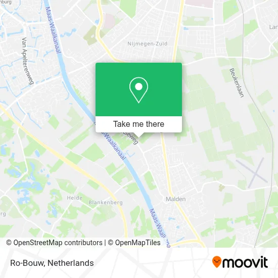 Ro-Bouw map