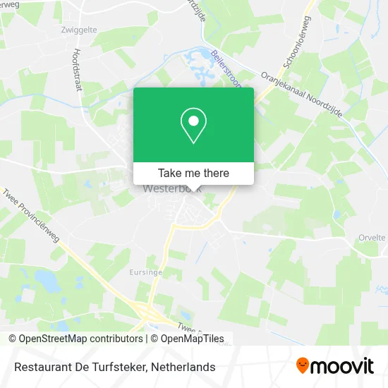 Restaurant De Turfsteker map