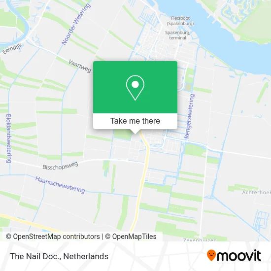 The Nail Doc. map