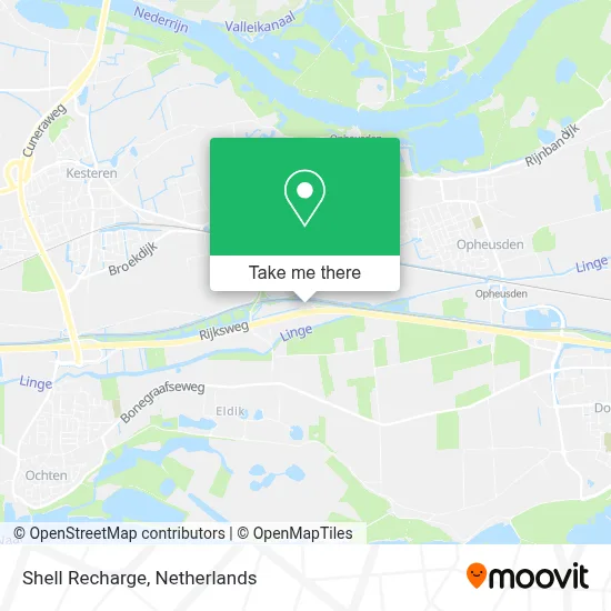 Shell Recharge map