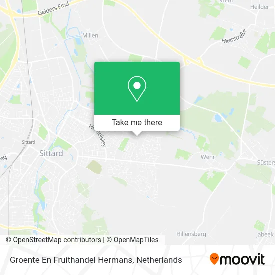 Groente En Fruithandel Hermans map