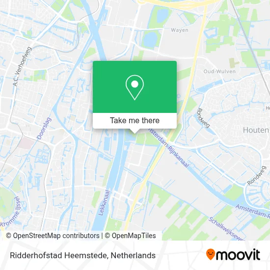 Ridderhofstad Heemstede map
