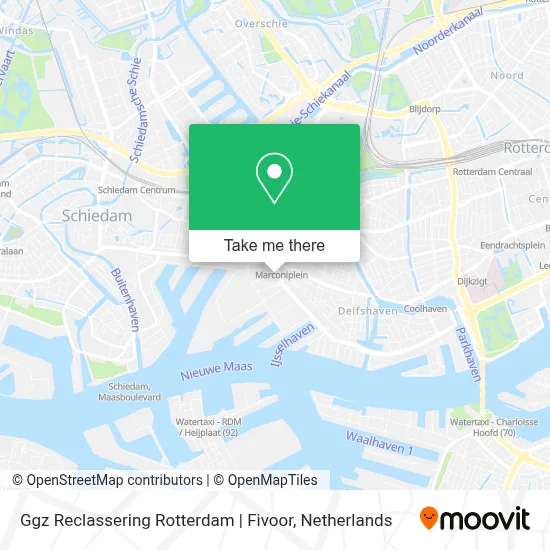 Ggz Reclassering Rotterdam | Fivoor map