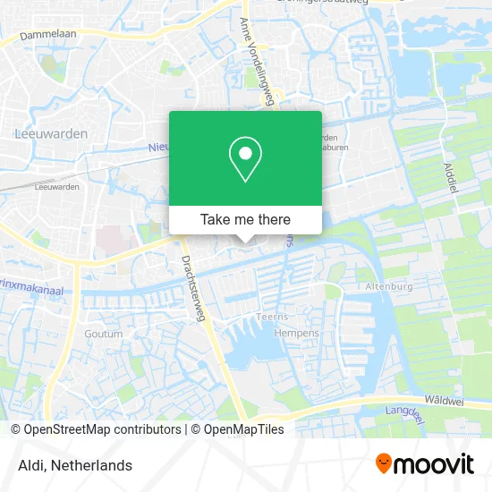 Aldi map