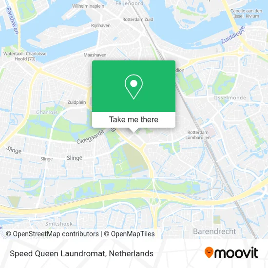 Wasserette Speed Queen map