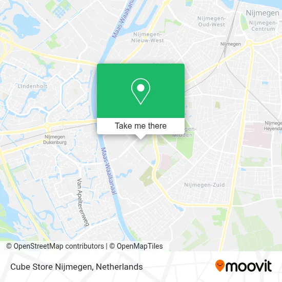 Cube Store Nijmegen Karte