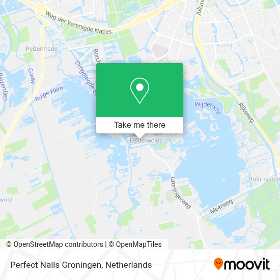 Perfect Nails Groningen map