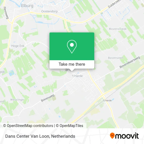 Dans Center Van Loon map