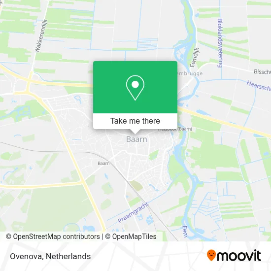 Ovenova map