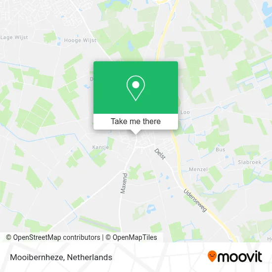 Mooibernheze map