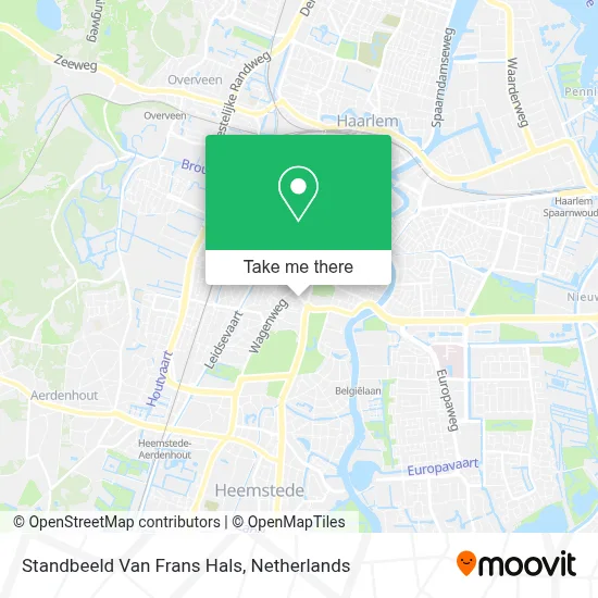 Standbeeld Van Frans Hals map
