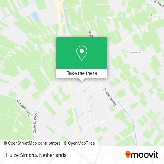 Huize Simcha map