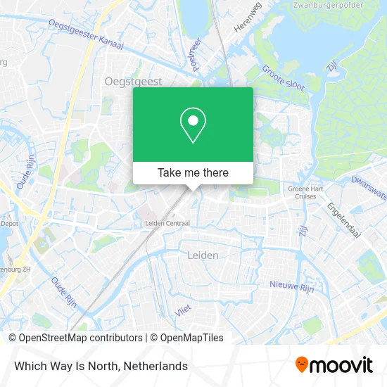 Which Way Is North map