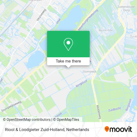 Riool & Loodgieter Zuid-Holland map