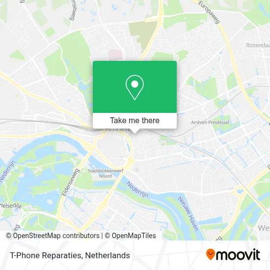T-Phone Reparaties Karte