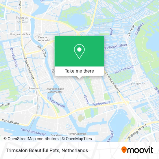 Trimsalon Beautiful Pets map