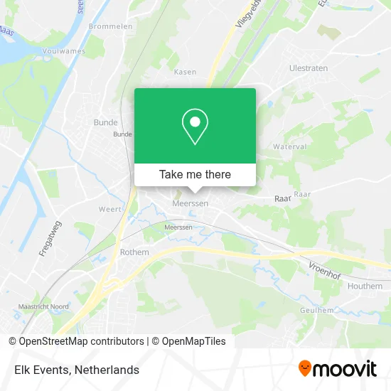 Elk Events map