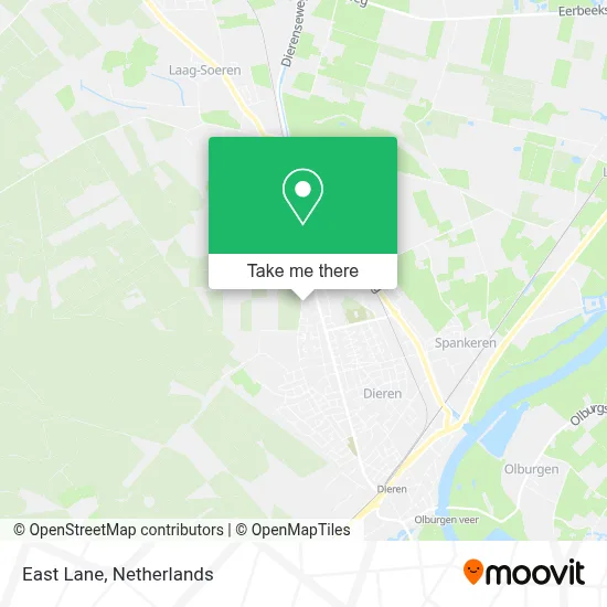 Oostlaan map