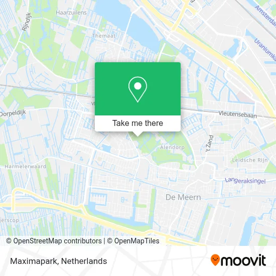 Maximapark map