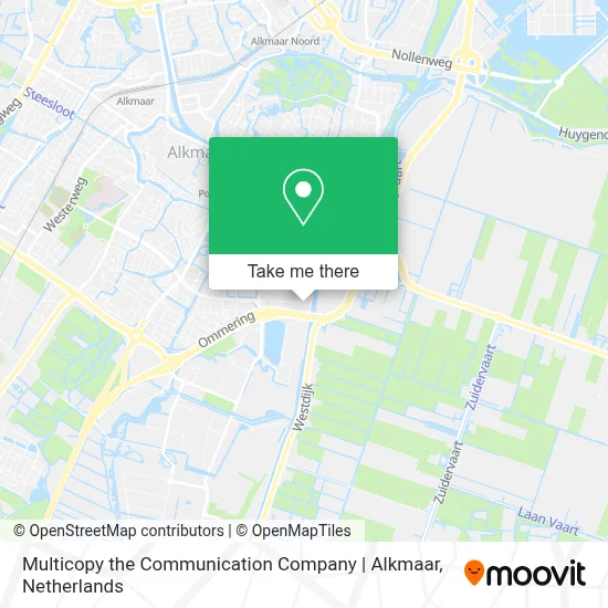 Multicopy the Communication Company | Alkmaar map