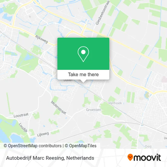 Autobedrijf Marc Reesing map