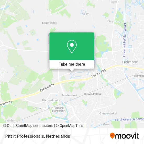Pitt It Professionals map