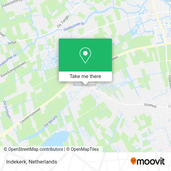 Indekerk map